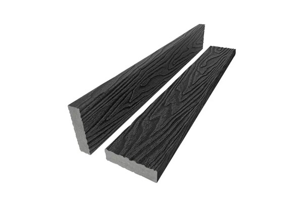 Брус лавочный 3D-тиснение 20х80 Графит купить в Тосно