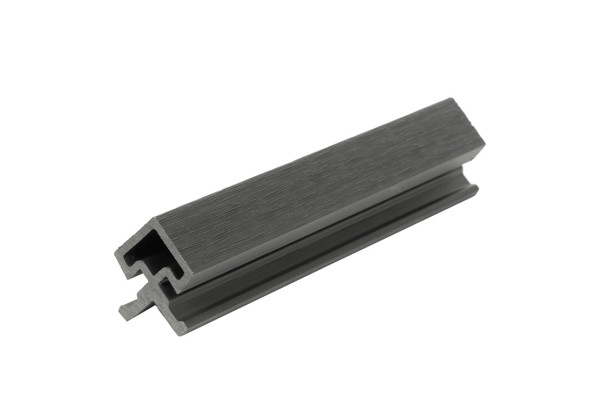Угол внешний для фасадной панели co-extrusion, grey dark купить в Тосно