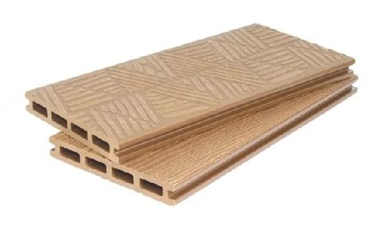 Террасная доска ДПК POLIVAN GROUP 3D+3D NEW пустотелая двухсторонняя DENPASAR Песочный купить в Тосно