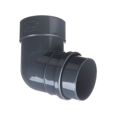 Колено 72° Docke Lux ПВХ - Графит купить в Тосно