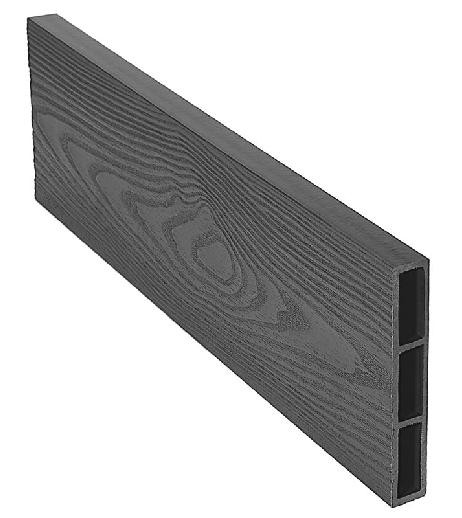 Доска для грядок и клумб из ДПК NauticPrime, 25х150х2950 серый купить в Тосно