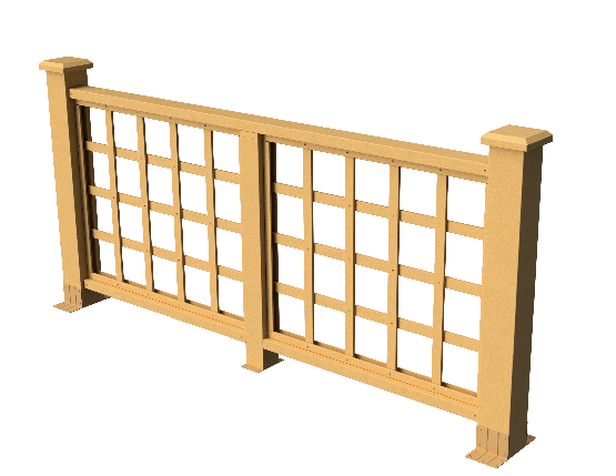 Ограждения декоративное ДПК GRINDERDECO Дувр песчаник купить в Тосно