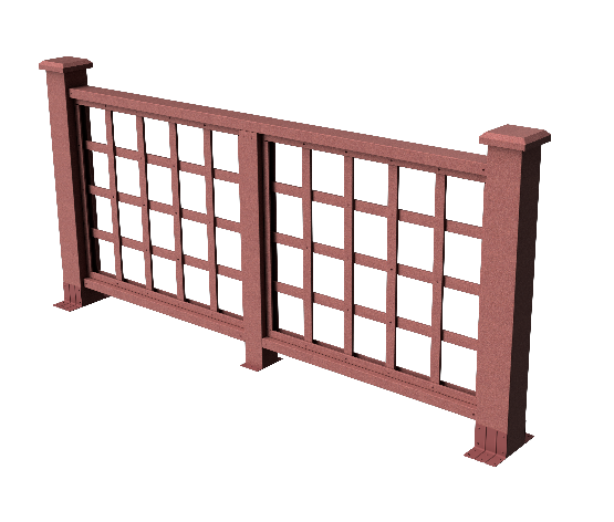 Ограждения декоративное ДПК GRINDERDECO Дувр мербау купить в Тосно