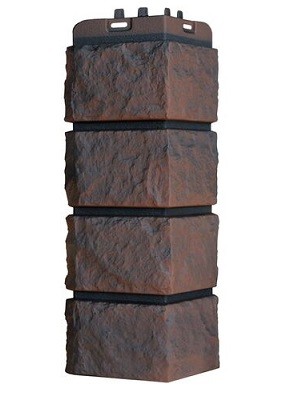 Угол наружный Grand Line Колотый Камень Трюфель, Шов чёрный купить в Тосно