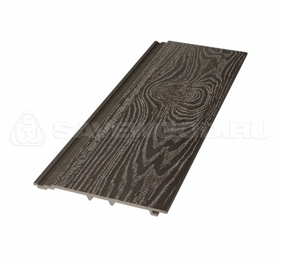 Сайдинг из дпк savewood sw-cedrus тангенциальный распил темно-коричневый купить в Тосно