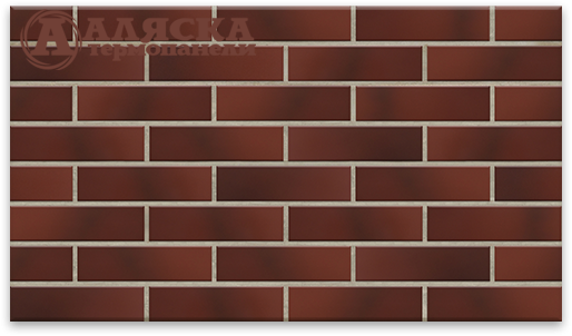 Фасадные Термопанели Аляска Cherry Glatt купить в Тосно