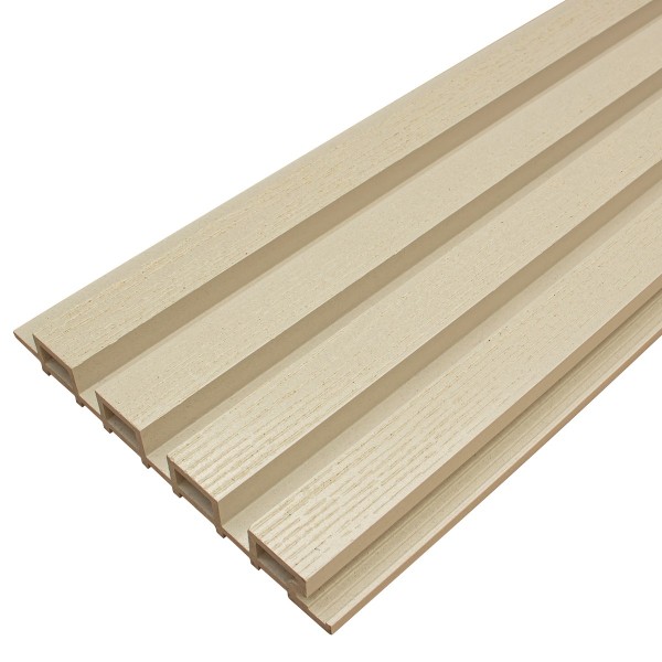 Фасадная доска из ДПК Faynag Wood Рейка Слоновая кость купить в Тосно