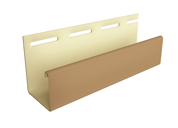 Фасадный J-профиль 30 мм Карамельный купить в Тосно