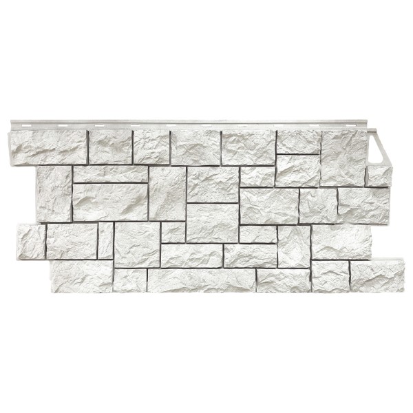 Фасадная панель FineBer, Камень Дикий, Жемчужный купить в Тосно