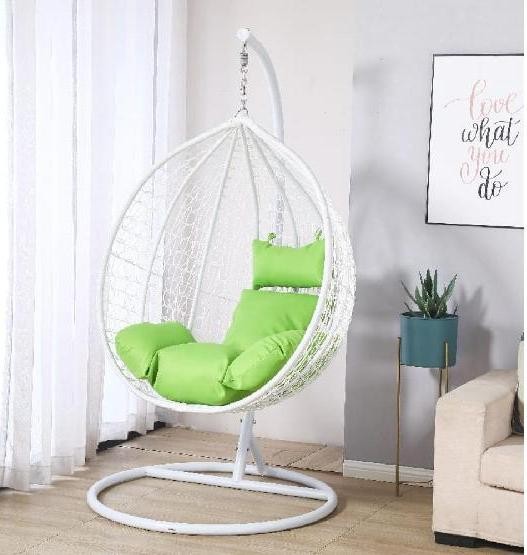 Кресло Подвесное из искусственного ротанга AFM-218B White купить в Тосно