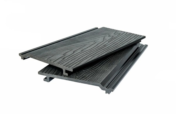 Фасадная доска 3D WOOD BRUSHING, чёрный купить в Тосно