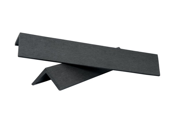 Уголок ДПК завершающий шлифованный SINGARAJA чёрный купить в Тосно