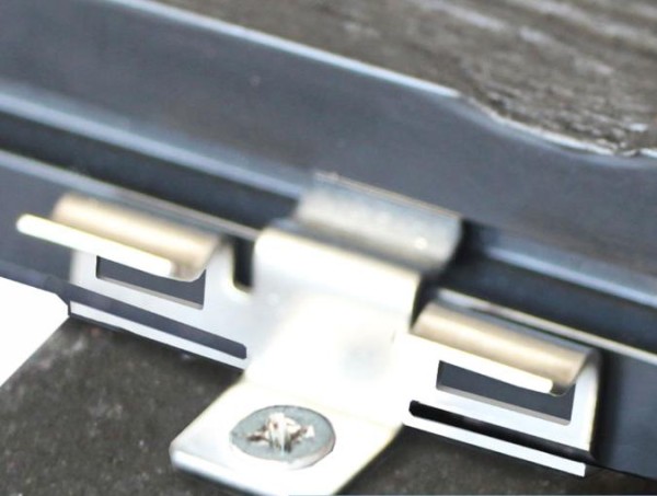 Кляймер промежуточный KRONEX № 7 для каркаса из металлопрофиля и лаги ДПК (упак100 шт) купить в Тосно