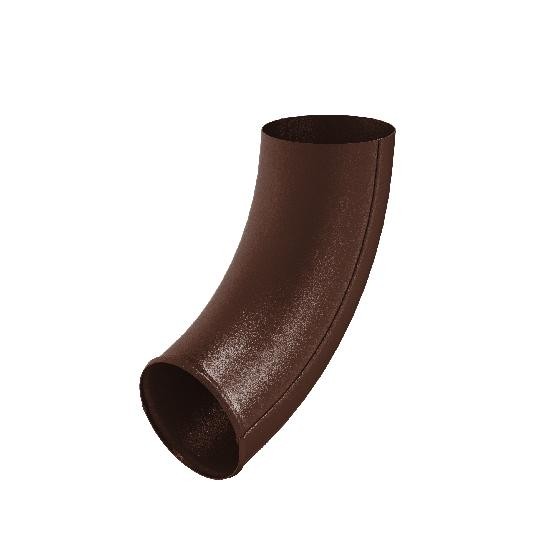 Водосток Aquasistem, Система 125x90 - Отвод трубы RAL 8017 Коричневый matt купить в Тосно