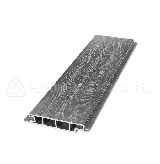 Террасная доска из ДПК SW Padus тангенциальный распил «SaveWood» пепельный купить в Тосно