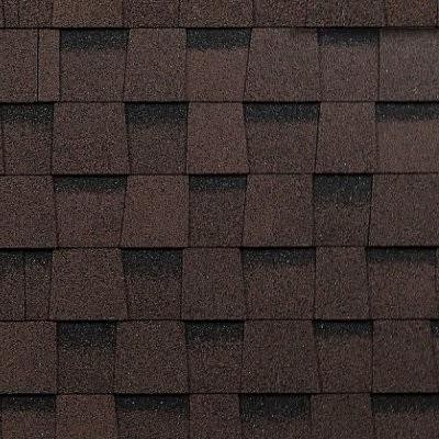 Двухслойная ламинированная черепица Shinglas, серия Фазенда – Коричневый купить в Тосно