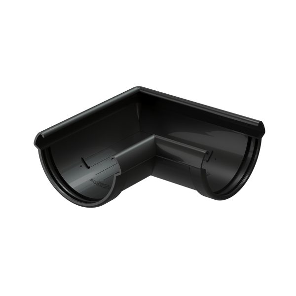 Угол желоба 90° Docke Lux ПВХ - Карбон купить в Тосно