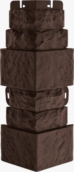 Угол наружный Альта-Профиль Кирпич антик ЭКО Коричневый купить в Тосно