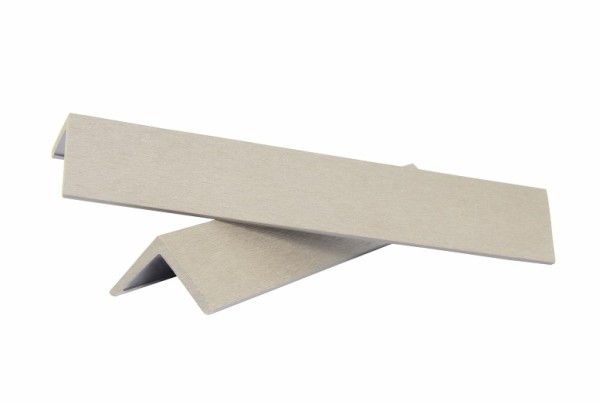 Уголок ДПК завершающий шлифованный SINGARAJA белый купить в Тосно