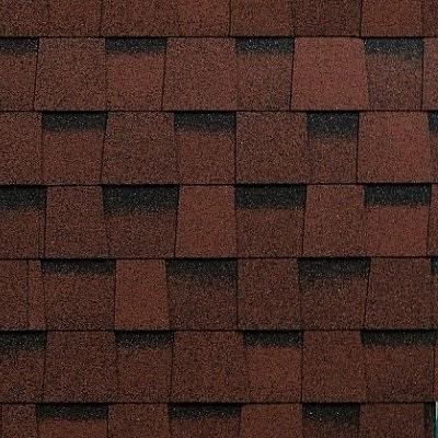 Двухслойная ламинированная черепица Shinglas, серия Фазенда – Красный купить в Тосно