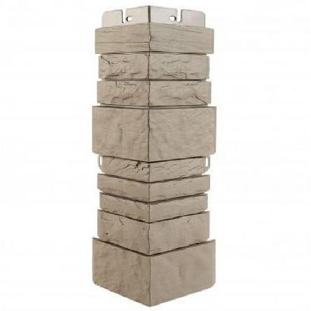 Угол наружный Альта-Профиль Скалистый камень ЭКО Бежевый купить в Тосно