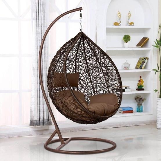 Кресло Подвесное из искусственного ротанга AFM-168A-XL Brown купить в Тосно