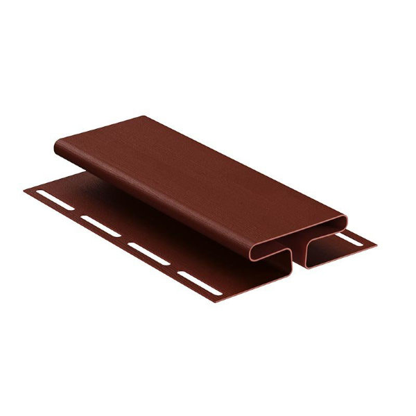 H-профиль Премиум для сайдинга, гранат купить в Тосно