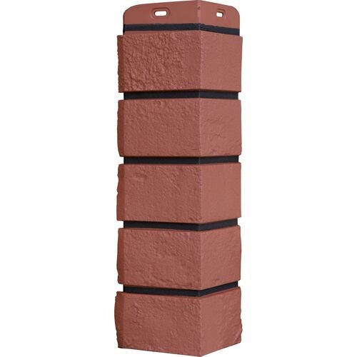 Угол Grand Line состаренный кирпич Элит корица (махагон), ШОВ черный купить в Тосно