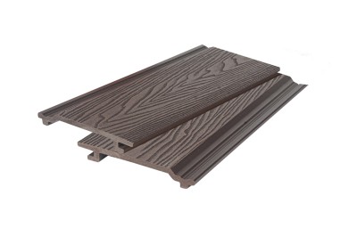 Фасадная доска 3D WOOD BRUSHING, тёмно-коричневый