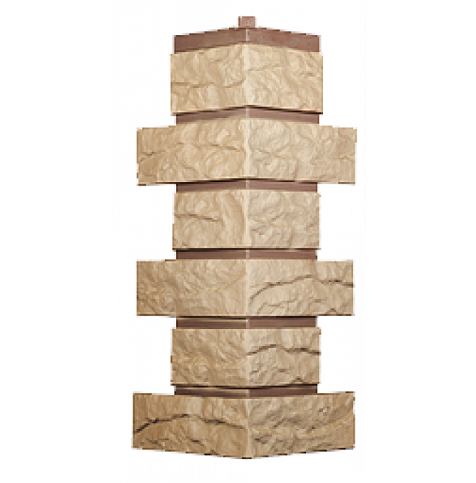 Угол T-Сайдинг-Кирпич Лондон Брик Желтый купить в Тосно