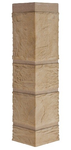 Наружный угол камень (желтый) купить в Тосно