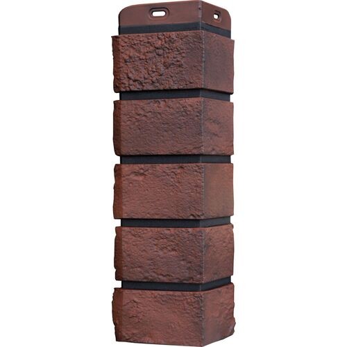 Угол Grand Line состаренный кирпич Элит кофе (жжёный), ШОВ черный купить в Тосно