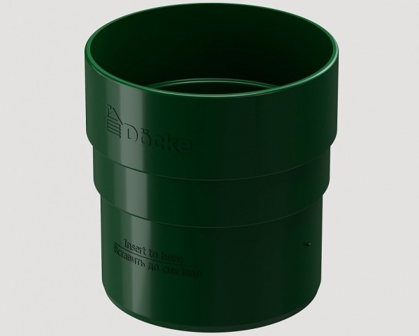 Муфта соединительная ПВХ Docke STANDART зеленый купить в Тосно