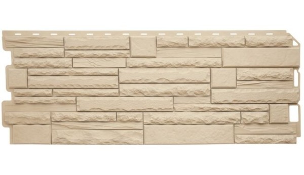 Фасадная панель Альта-Профиль Скалистый камень ЭКО Песчаный купить в Тосно