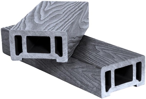 Поручень Polivan SINGARAJA 3D фактура дерева, серый купить в Тосно