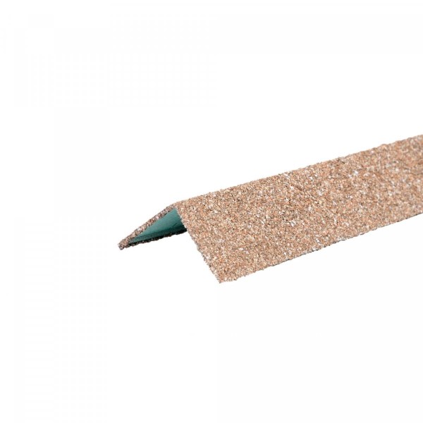 Уголок металлический внешний ТЕХНОНИКОЛЬ HAUBERK, Коричнево-бежевый купить в Тосно