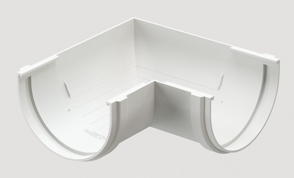 Угловой элемент 90˚ПВХ Docke STANDART пломбир купить в Тосно