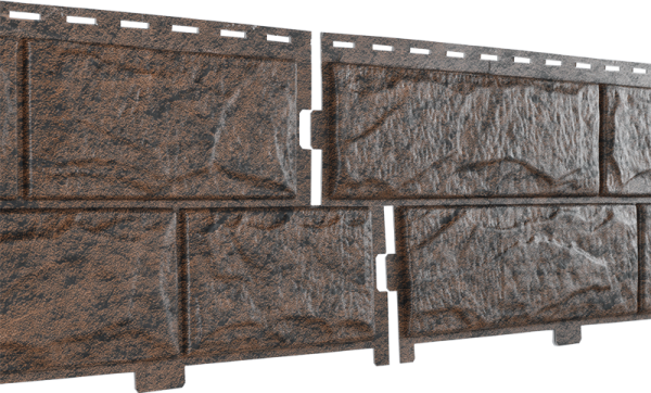 Фасадная панель Ю-Пласт Стоун-хаус камень жженый (двойной замок) купить в Тосно