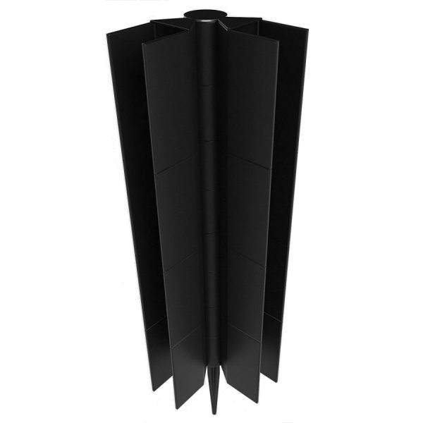 Угловой (стыковочный) шарнир для грядкок ДПК 300мм чёрный купить в Тосно