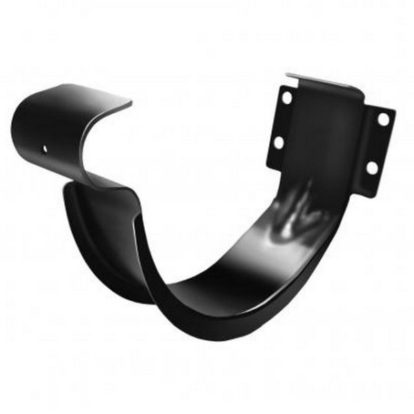 Водосток Grand Line 125x90 – Держатель желоба RAL 9005 купить в Тосно