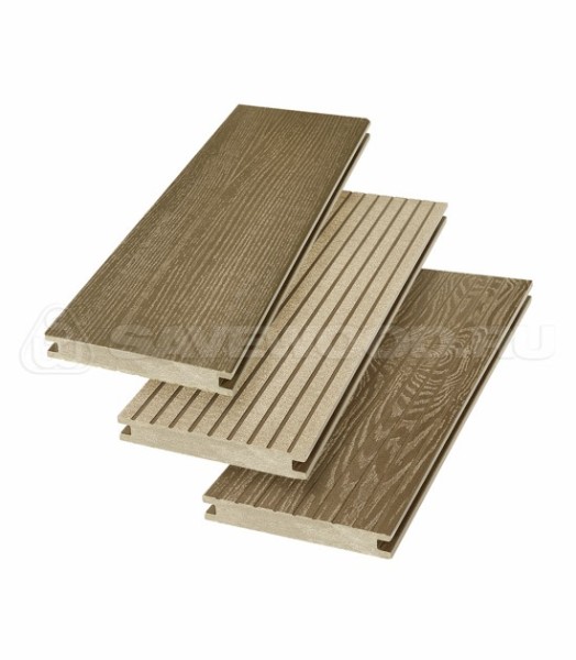 Террасная доска SW Fraxinus (R) полнотелая «SaveWood» Тик купить в Тосно