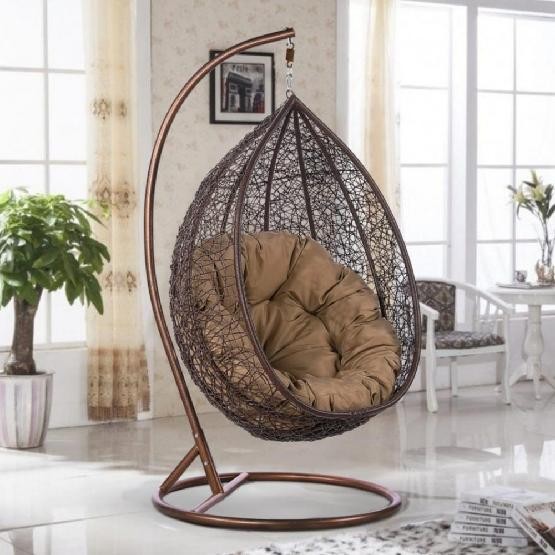 Кресло Подвесное из искусственного ротанга AFM-219A Brown купить в Тосно