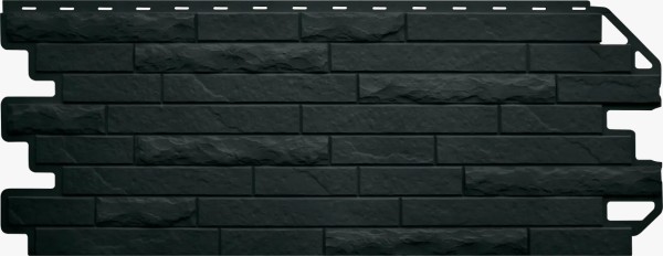 Фасадная панель Цокольный сайдинг Альта-профиль Кирпич-Антик ЭКО Графит купить в Тосно