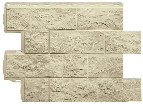 Фасадная панель Альта-Профиль Туф ЭКО Песчаный купить в Тосно