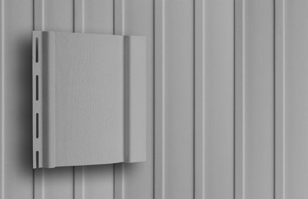 Сайдинг Вертикальный Grand Line Standart Серый купить в Тосно