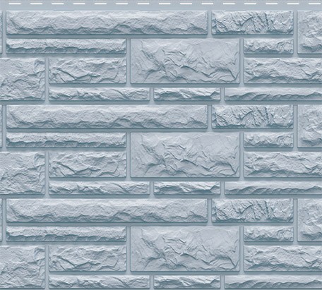 Фасадные панели «Доломит», Серо-голубой купить в Тосно