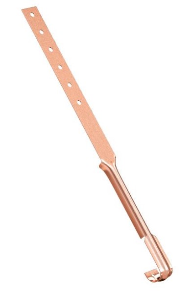 Водосток Aquasistem, система 150/100 - Поддержка желоба Медь купить в Тосно