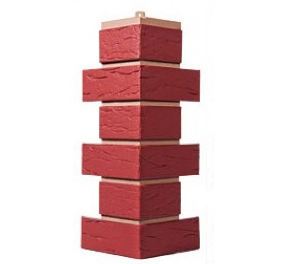 Угол T-Сайдинг-Кирпич Саман Бордо купить в Тосно