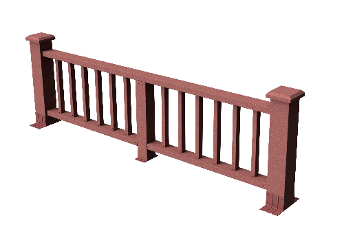 Ограждения декоративное ДПК GRINDERDECO Троя мербау купить в Тосно