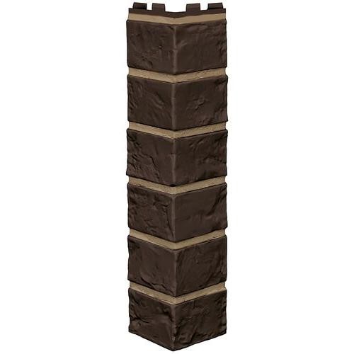 Угол наружный ТЕХНОНИКОЛЬ Оптима Кирпич Тёмно-коричневый купить в Тосно